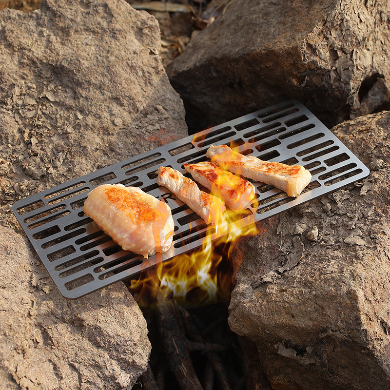 Camping Cooking Open Fire - Outdoor portable 304 stainless steel barbecue