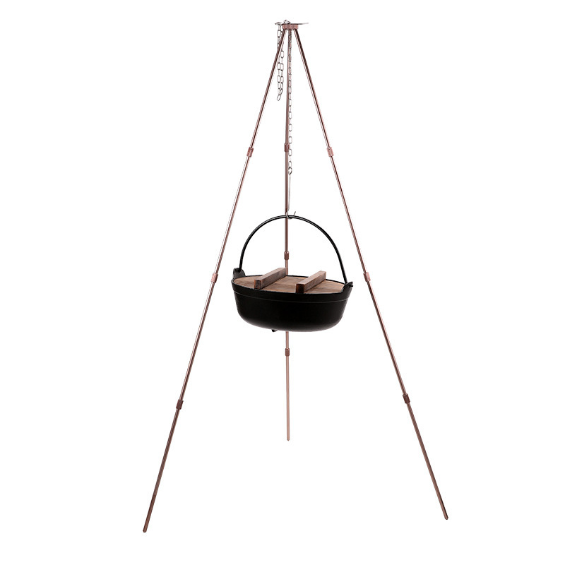 Campfire Cooking - CAMPINGMOON MS-105-BK MS-105-BRZ Outdoor Camping Picnic