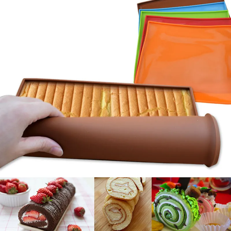 Camping Cooking Mat - Kitchen Silicone Baking Mat Cake Roll