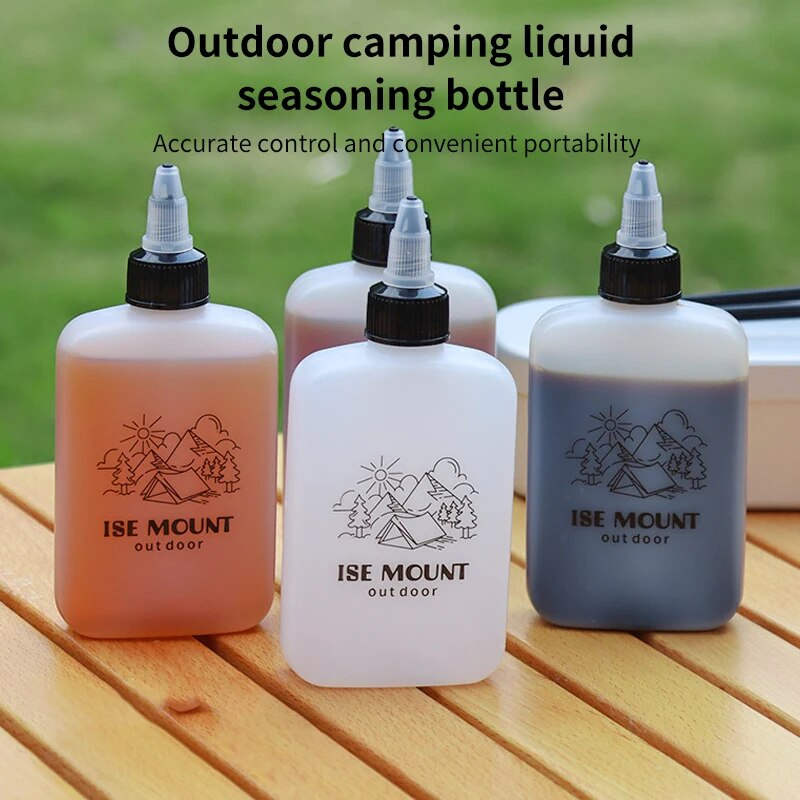 Camping Cooking Accessories - Outdoor Oil Bottle Portable Packaging Small