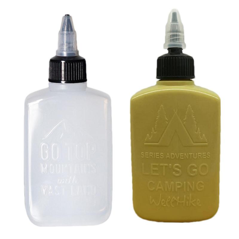 Camping Cooking Cutlery Set - Oil Dispenser 100ML Small Camping Oil