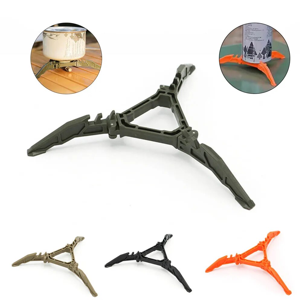 Camping Cooking Open Fire - Gas Tank Bracket Foldable Fuel Can