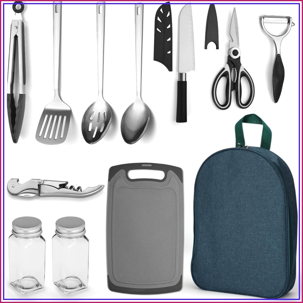Camping Cooking Bbq - Camping Cooking Utensil Set 10 Piece,