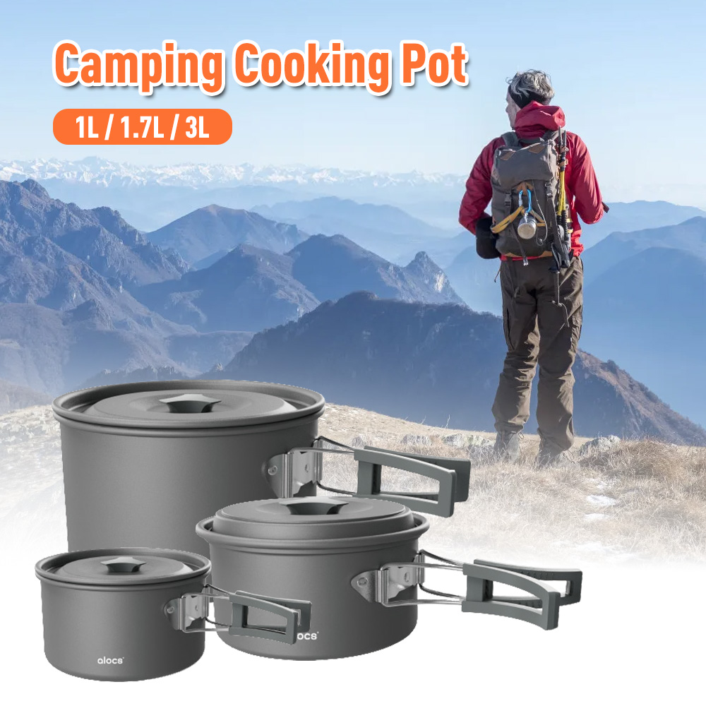 Camping Cooking Handle - Camping Cooking Pot Aluminum Alloy Camping