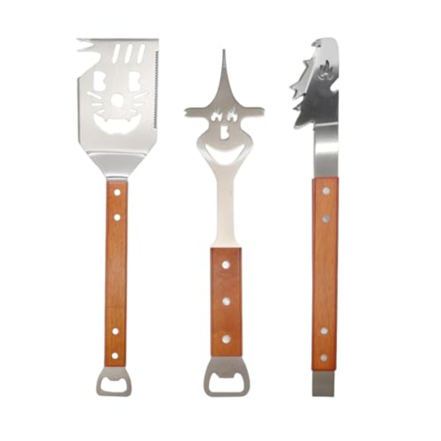 Camping Cooking Accessories - 7 in 1 Stainless Steel BBQ