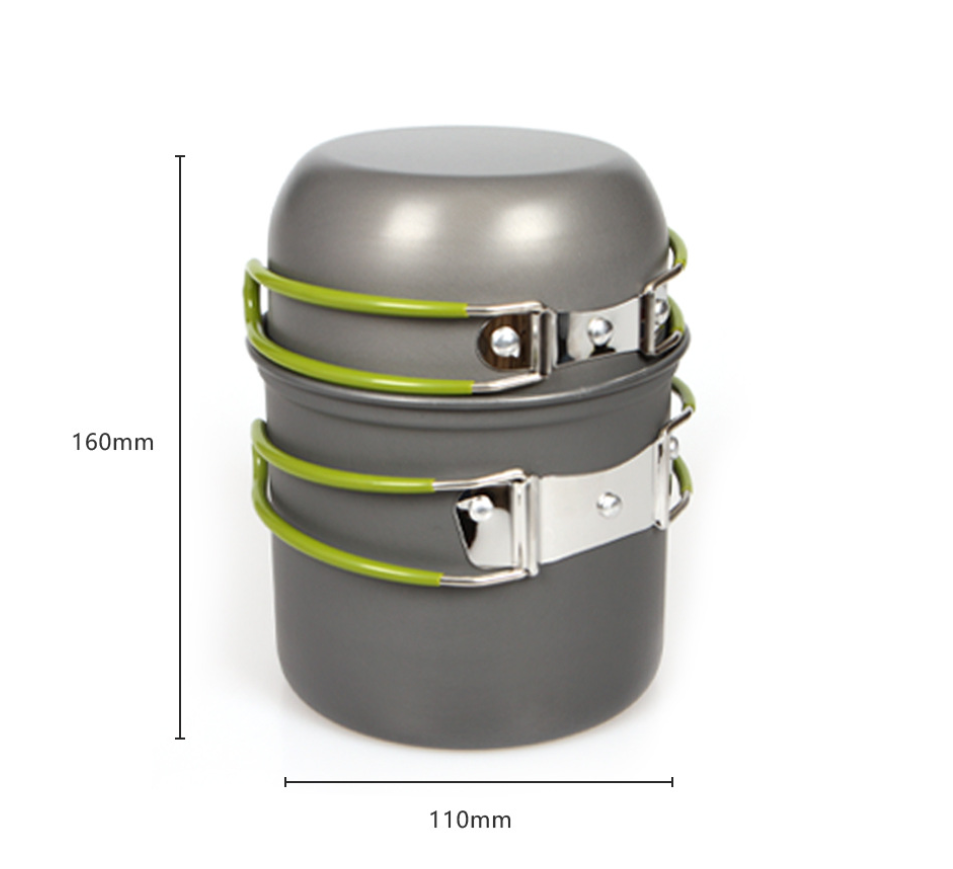 Ultralight Camping Pot Set: Ca - огляд і ціна Camping Cooking Accessories
