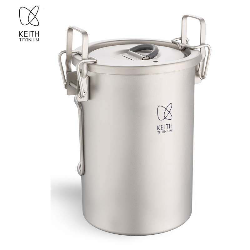 KEITH Pure Titanium Rice Cooke - огляд і ціна Camping Cooking Accessories