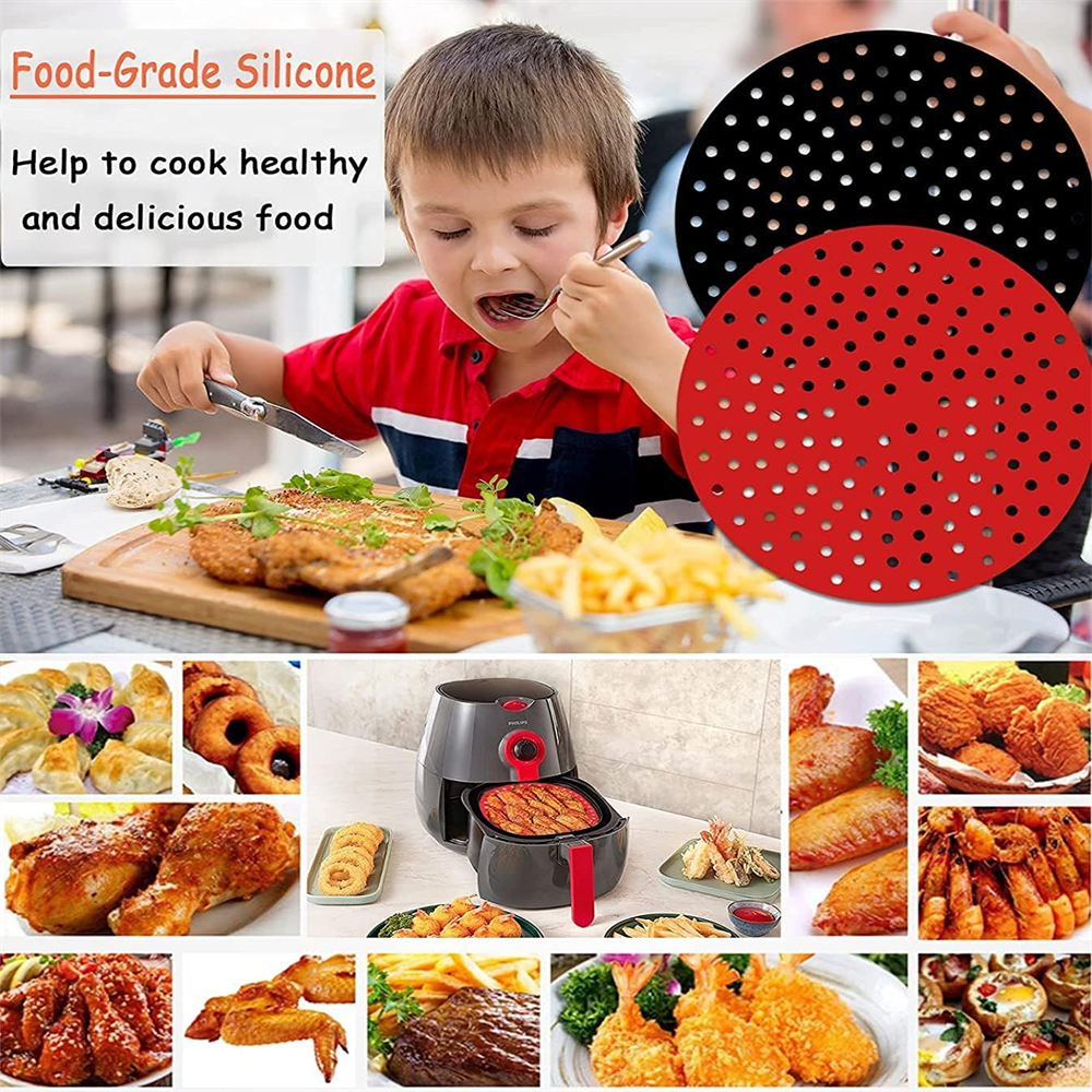 Reusable Air Fryer Pad, Silico - огляд і ціна Camping Cooking Mat