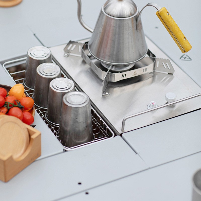 HOMFUL Outdoor Camping Combina - огляд і ціна Camping Cooking Table
