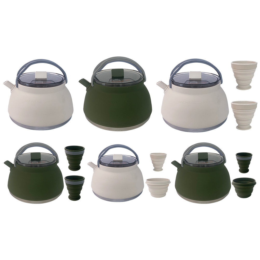 Outdoor Folding Silicone Kettl - огляд і ціна Camping Cooking Handle