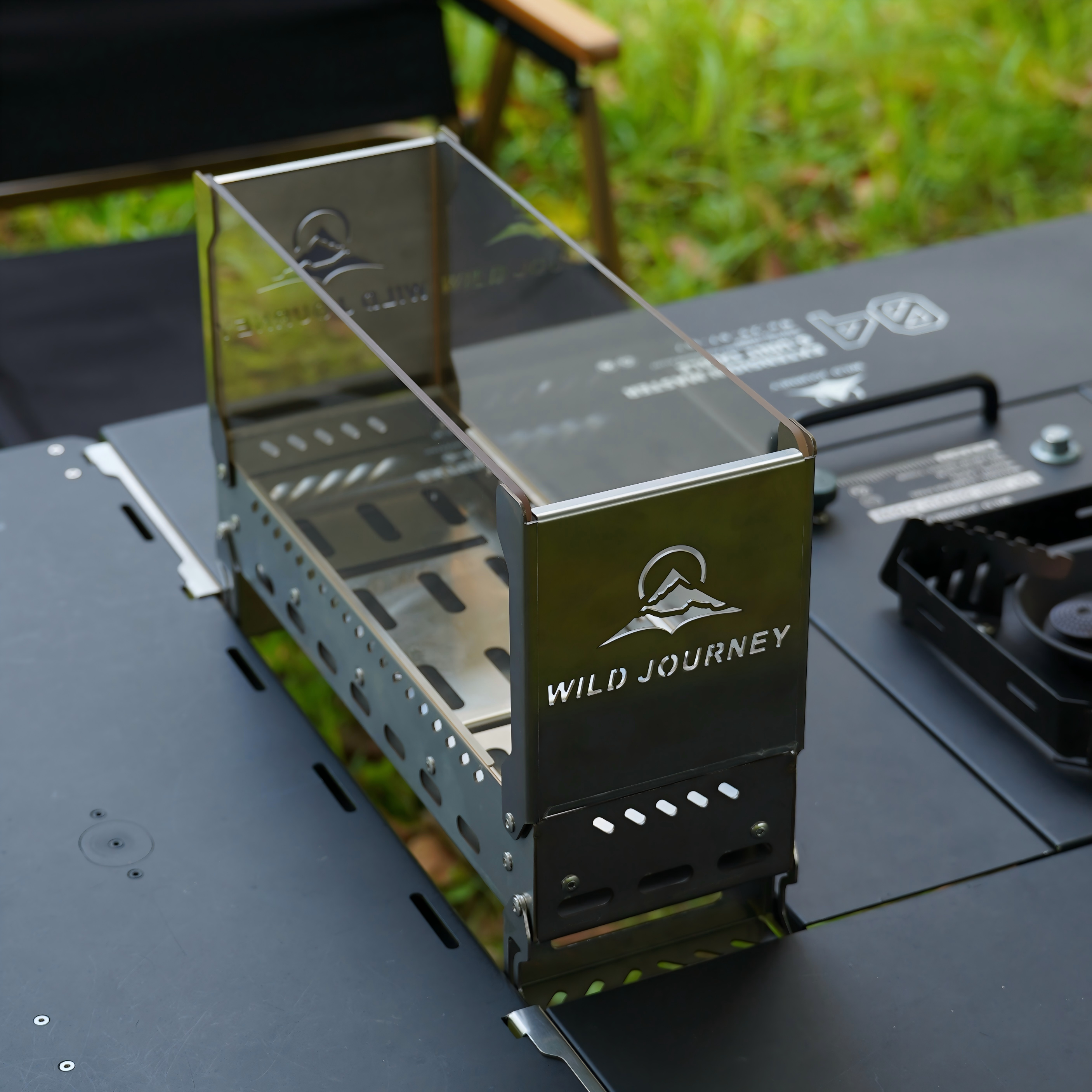 SmiloDon Camping Folding Brazi - огляд і ціна Camping Cooking Open Fire