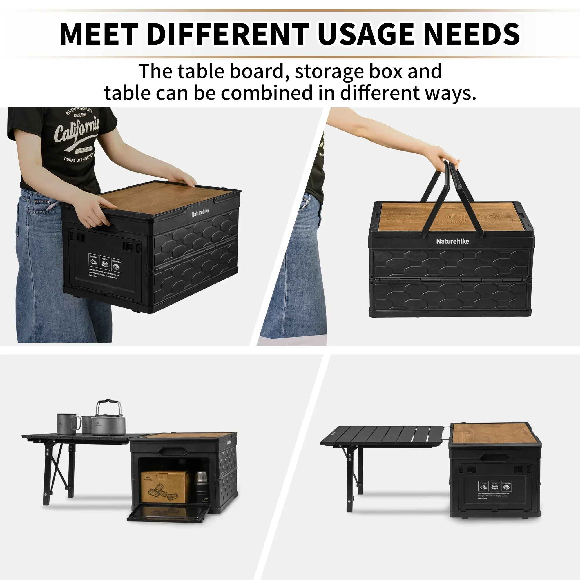 New IGT Table Box 50L Large Ca - огляд і ціна Camping Cooking Table