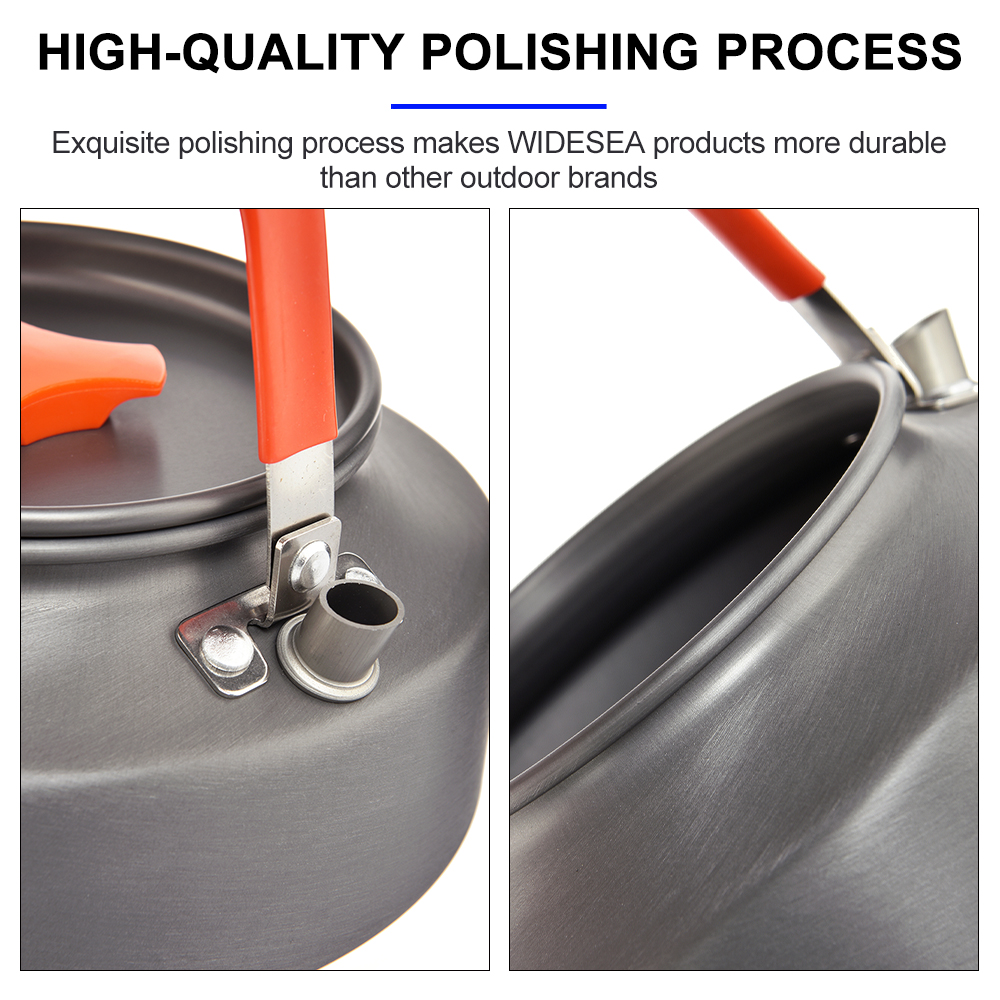 Widesea 1.1L 2L1.5L Camping Wa - огляд і ціна Camping Cooking Pan Set