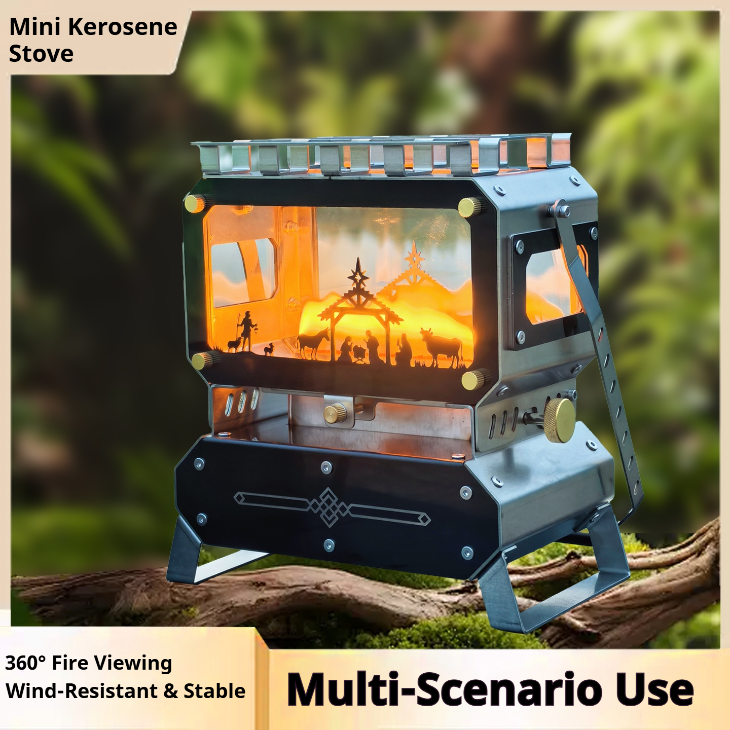 Multi-Purpose Camping Lamp Sto - огляд і ціна Camping Cooking Open Fire
