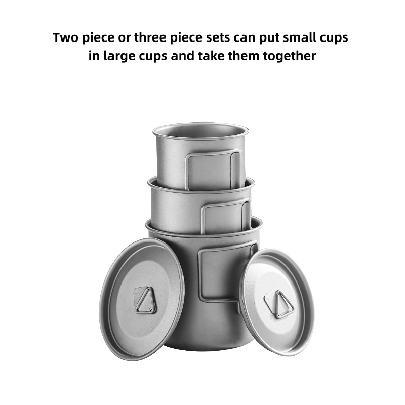 Titanium Camping Mug with Fold - огляд і ціна Camping Cooking Handle