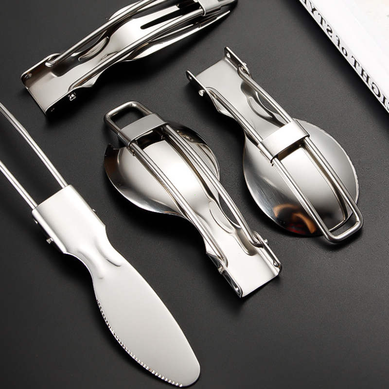 4PCS/set Portable Outdoor Spoo - огляд і ціна Japan Camping Cooking