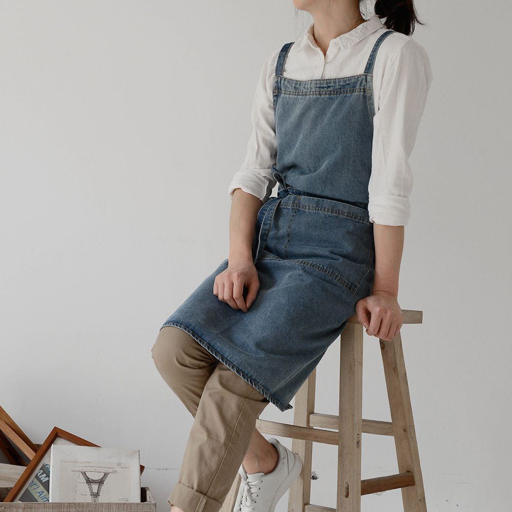 Korean Denim Overalls Work Clo - огляд і ціна Japan Camping Cooking