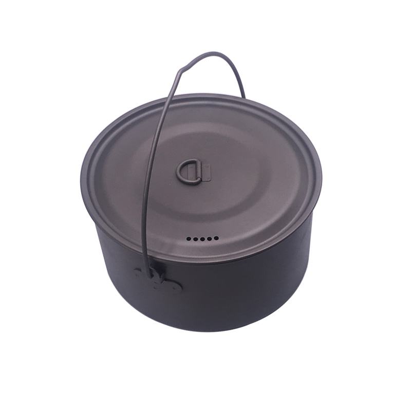 FLAME'S CREED 1100ml 1950ml Ul - огляд і ціна Camping Cooking Pan Set