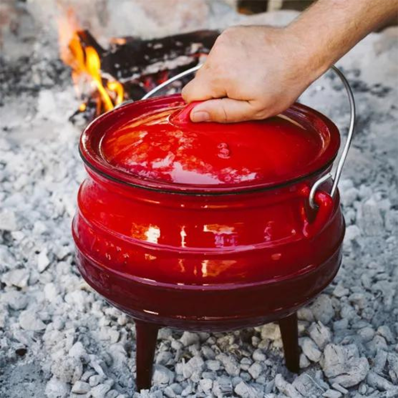 1/2# Cast Iron Enamel Dutch Ov - огляд і ціна Camp Dutch Oven Cast
