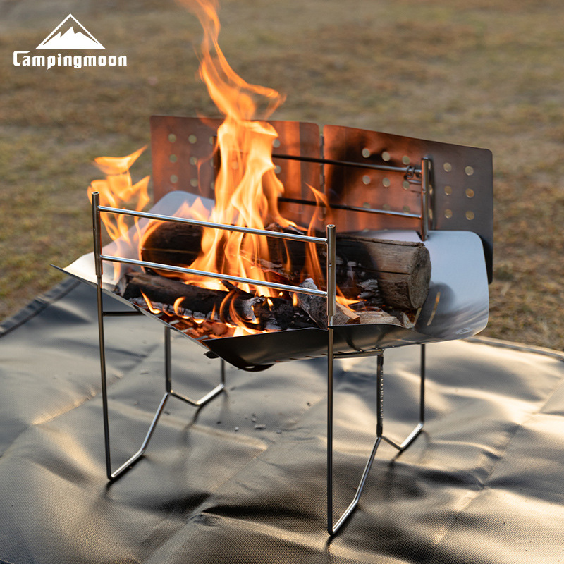CAMPINGMOON SOLO-D Solo A4 Fir - огляд і ціна Camping Cooking Open Fire