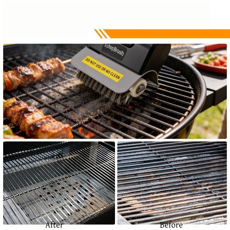 JUSTINLAU Electric Grill Brush - огляд і ціна Camping Cooking Bbq