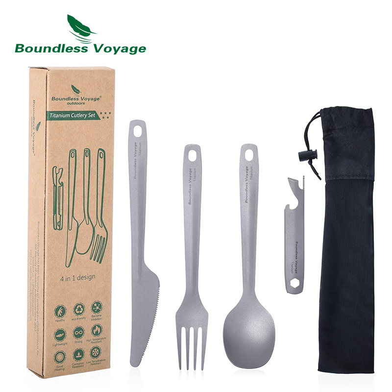 Boundless Voyage Utility Cutle - огляд і ціна Camping Cooking Cutlery Set