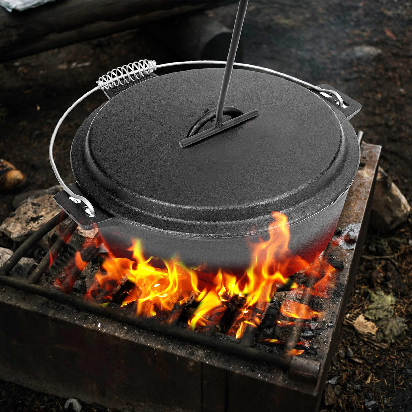 19.5cm Dutch Oven Lid Lifter C - огляд і ціна Camp Dutch Oven Cast