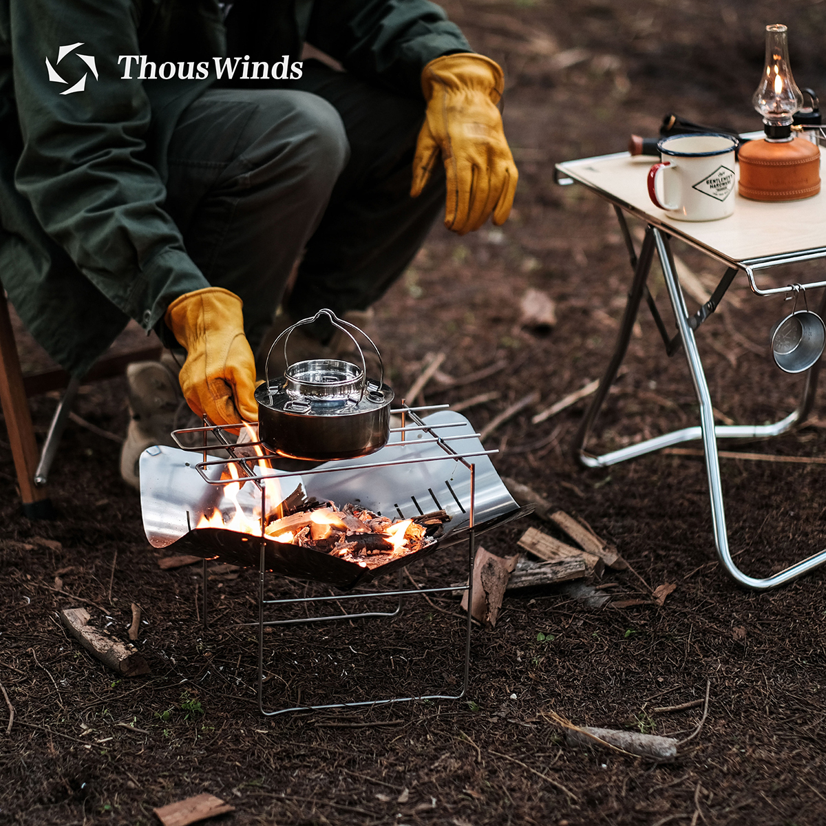 Thous Winds Portable Mini Camp - огляд і ціна Camping Cooking Open Fire