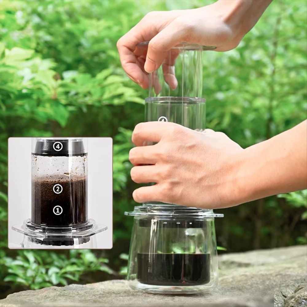 Portable Coffee Kettle French  - огляд і ціна Camping Cooking Accessories