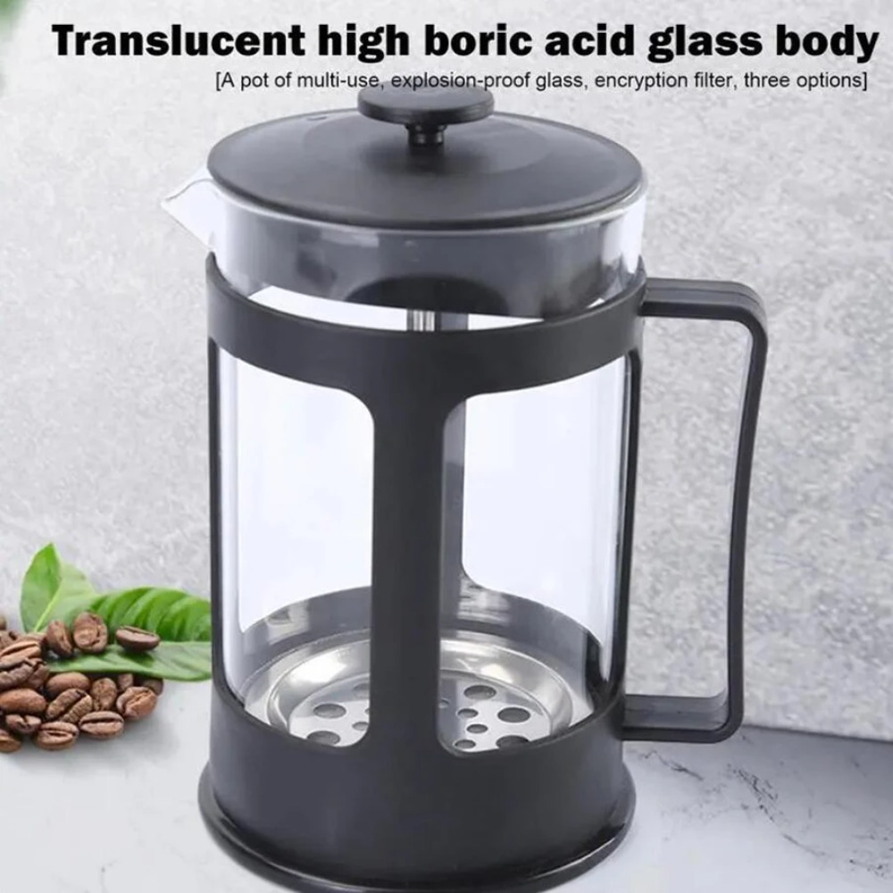 French Press Coffee Brewer wit - огляд і ціна Camping Cooking Accessories