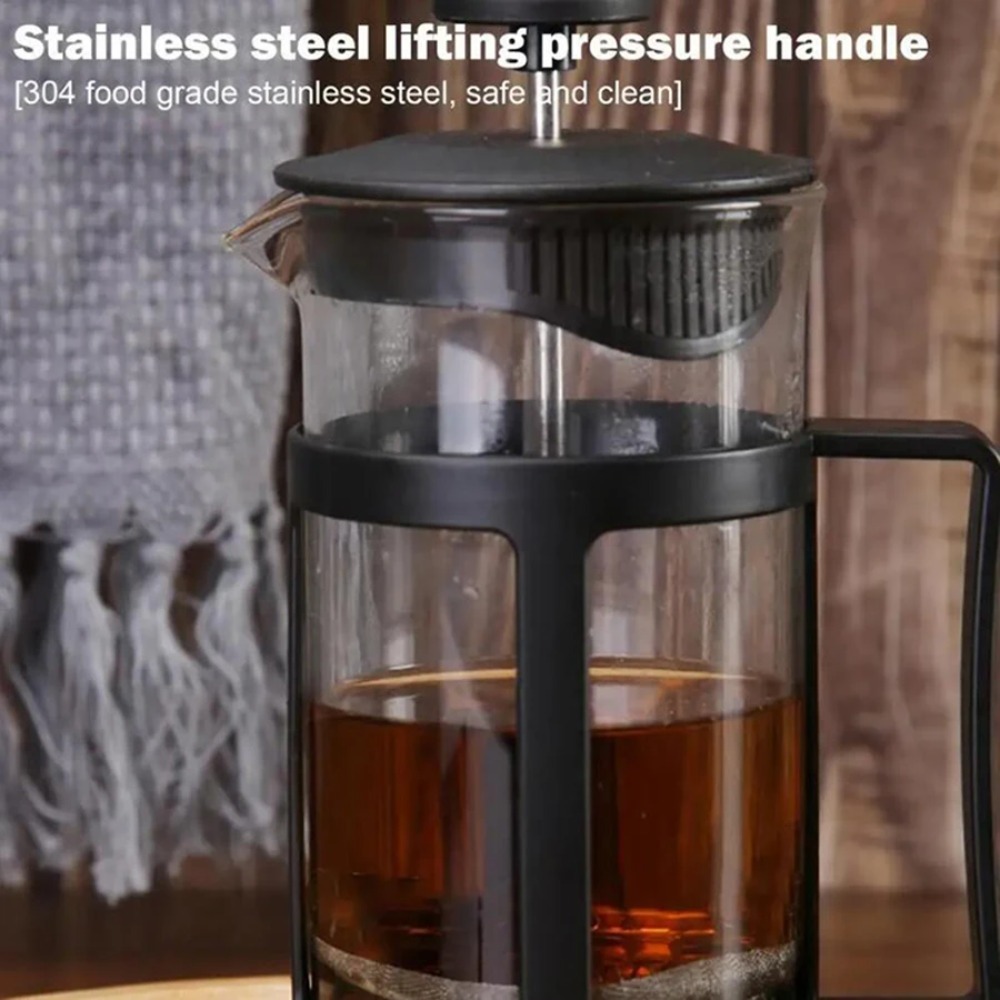 French Press Coffee Brewer wit - огляд і ціна Camping Cooking Accessories