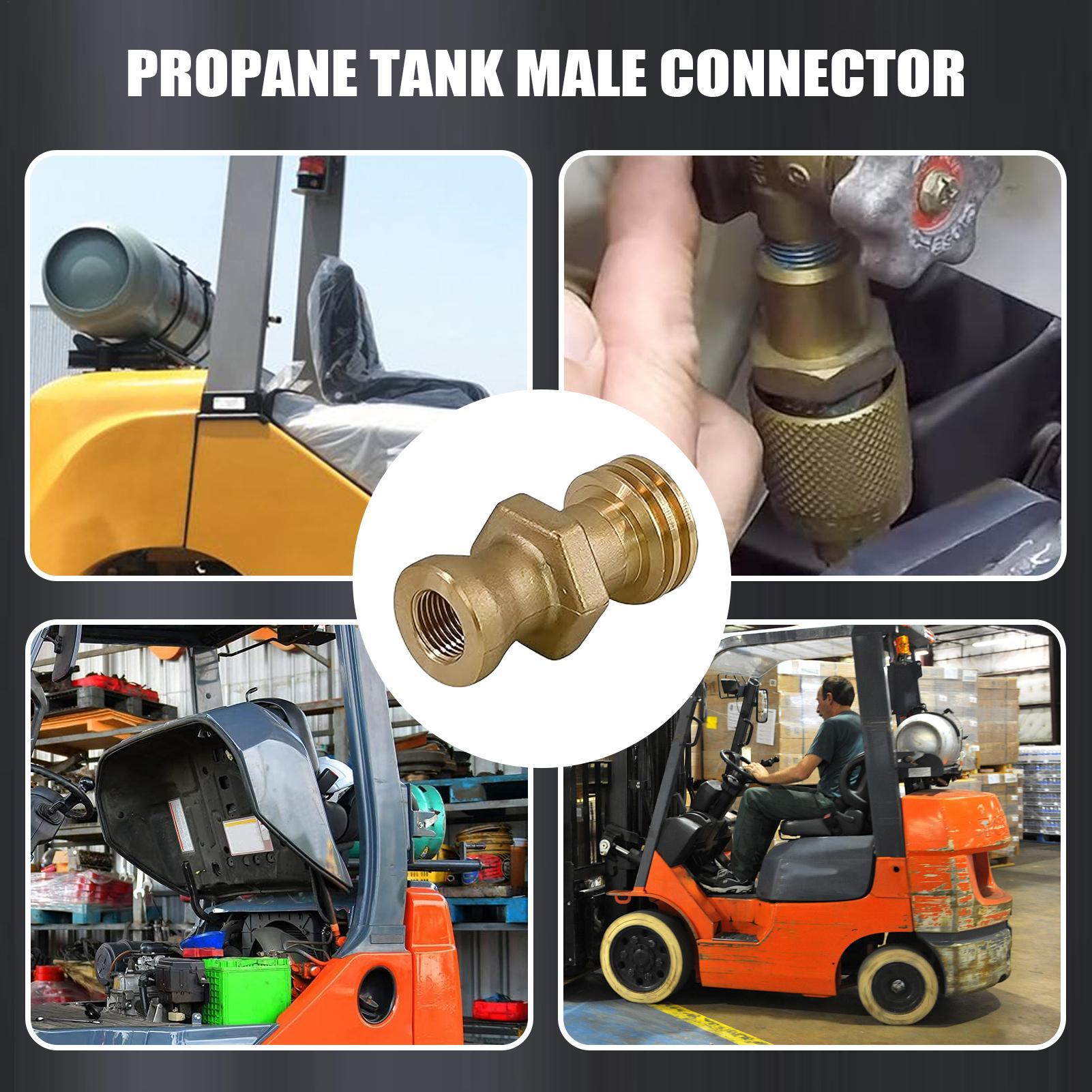 Propane Tank Connector Male Br - огляд і ціна Camping Cooking Bbq