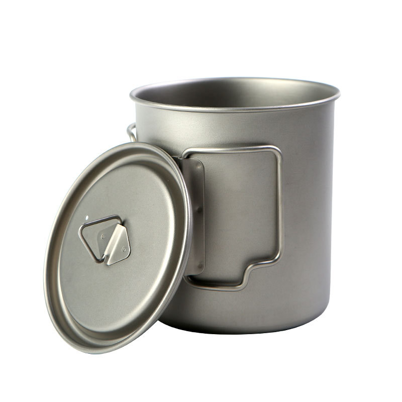 Camping Titanium Cups 450ml 55 - огляд і ціна Camping Cooking Handle