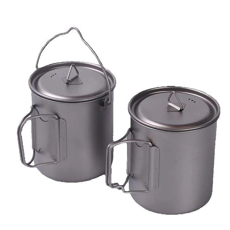 Camping Titanium Cups 450ml 55 - огляд і ціна Camping Cooking Handle