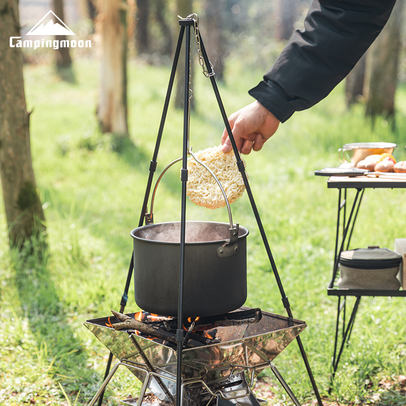 CAMPINGMOON MS-105-BK MS-105-B - огляд і ціна Campfire Cooking
