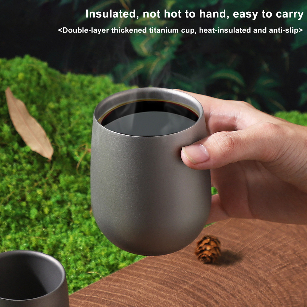 Titanium Cup Insulated Double  - огляд і ціна Camping Cooking And Drinking