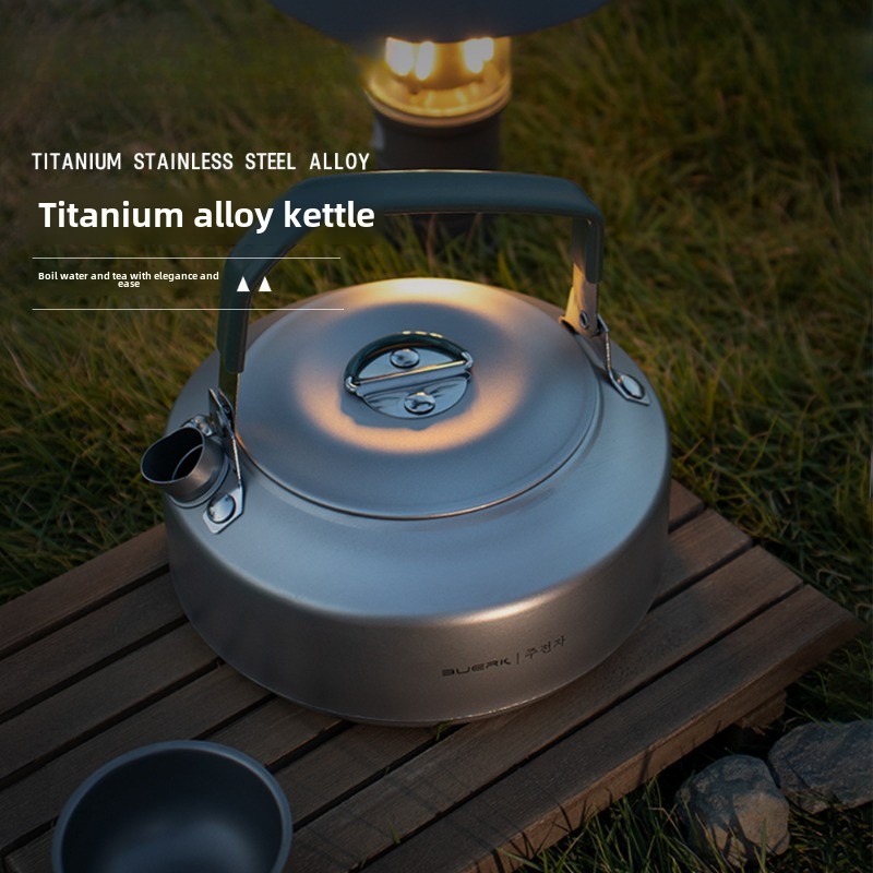 Outdoor Camping Travel Kettle  - огляд і ціна Camping Cooking And Drinking