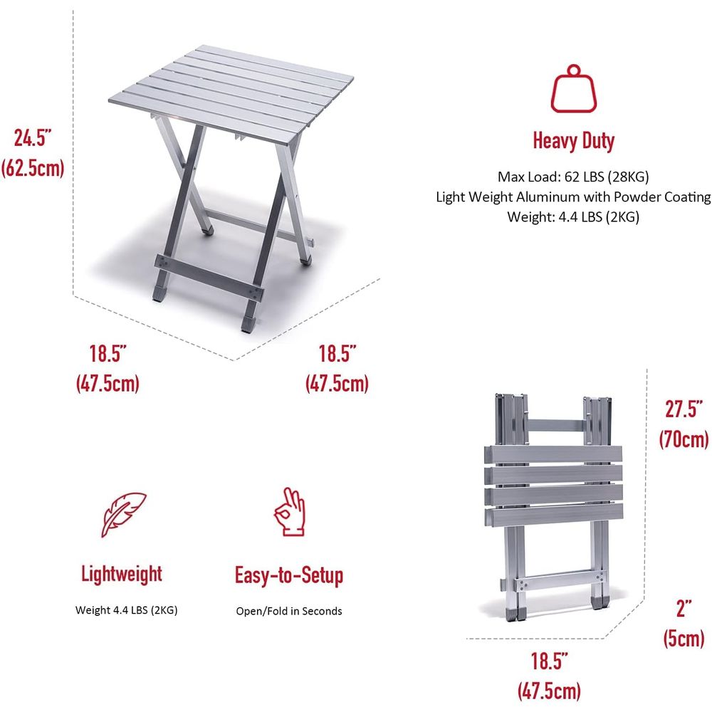 olding Camping Table - Lightwe - огляд і ціна Camping Cooking Table