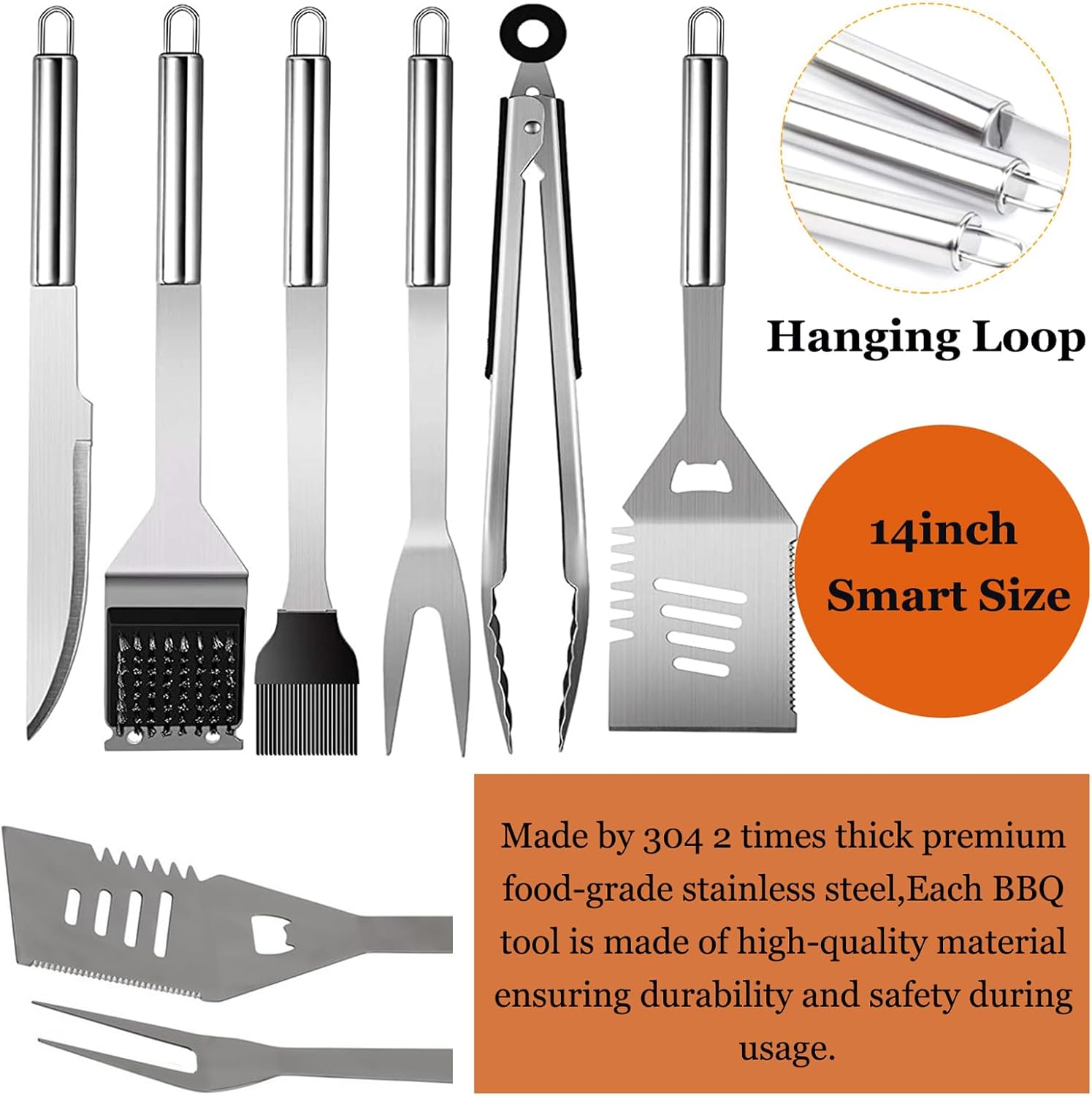 Grill Set with Apron for Men,  - огляд і ціна Camping Cooking Accessories