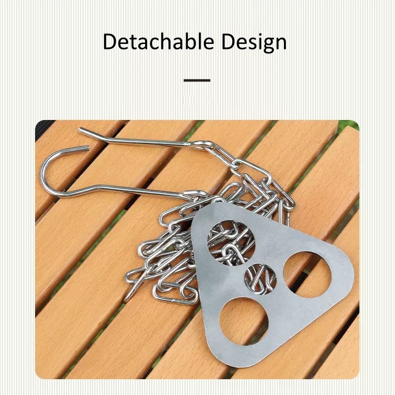1set Tripod Hanging Detachable - огляд і ціна Campfire Cooking