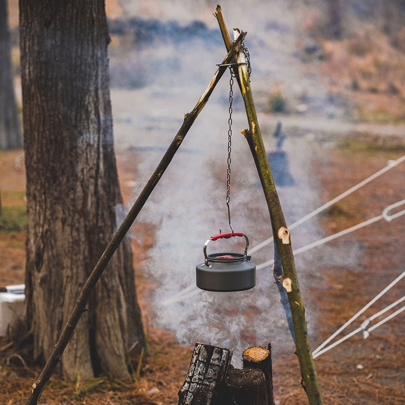 1set Tripod Hanging Detachable - огляд і ціна Campfire Cooking