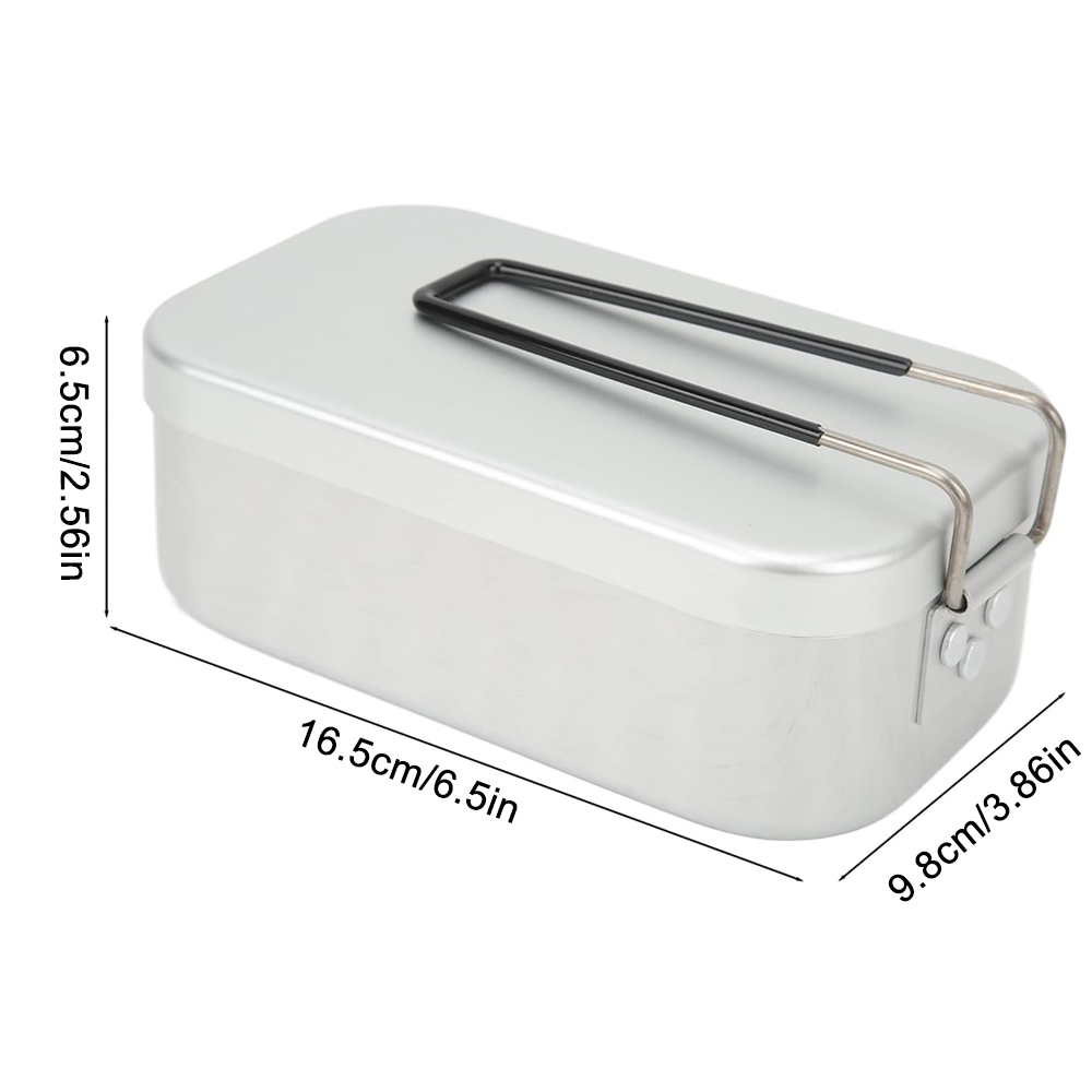 800ML Aluminum Lunch Boxes Out - огляд і ціна Camping Cooking Equipment