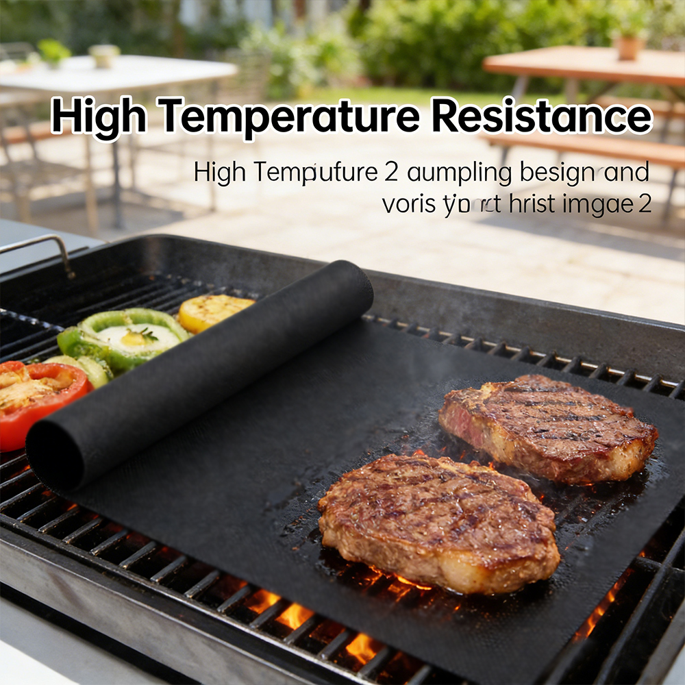 BBQ Mats Oven Bottom Liners Re - огляд і ціна Camping Cooking Mat