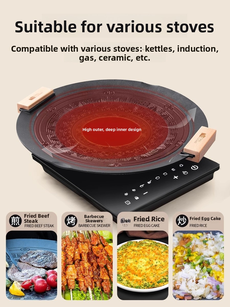 Portable Induction BBQ Grill S - огляд і ціна Camping Cooking Bbq