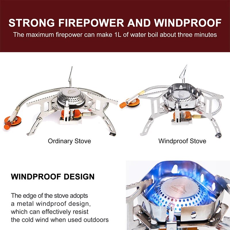 Widesea Camping Burner 3200W W - огляд і ціна Camping Cooking Heater
