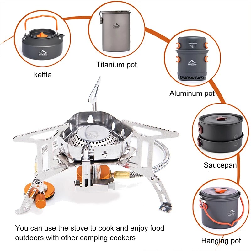Widesea Camping Burner 3200W W - огляд і ціна Camping Cooking Heater