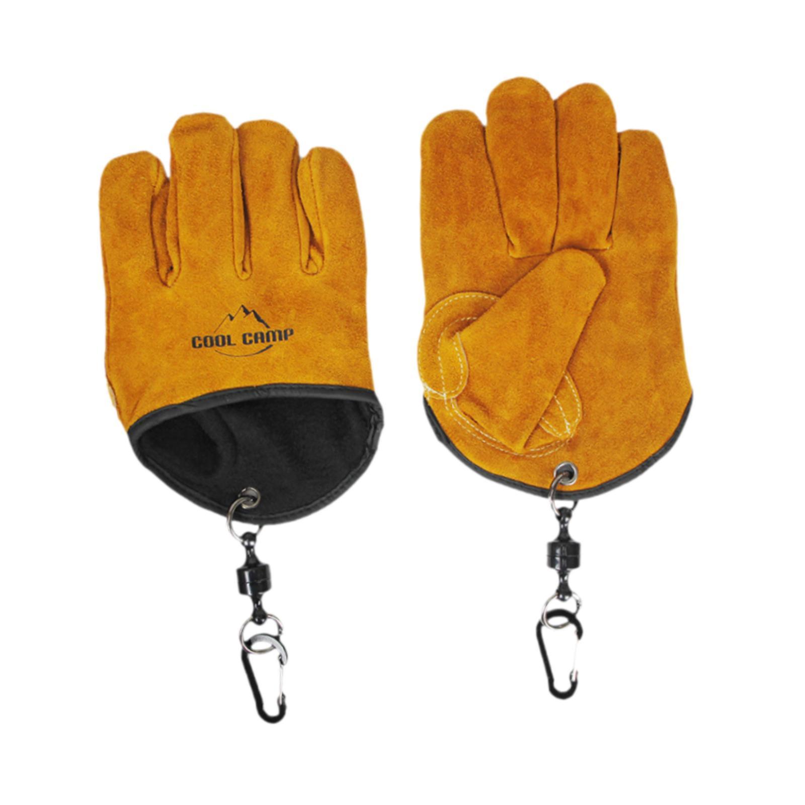 Heat Resistant Campfire Gloves - огляд і ціна Campfire Cooking