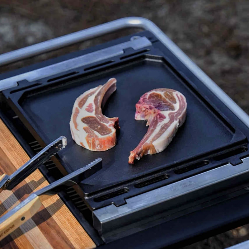 Outdoor Barbecue Grill Plate f - огляд і ціна Camping Cooking Equipment
