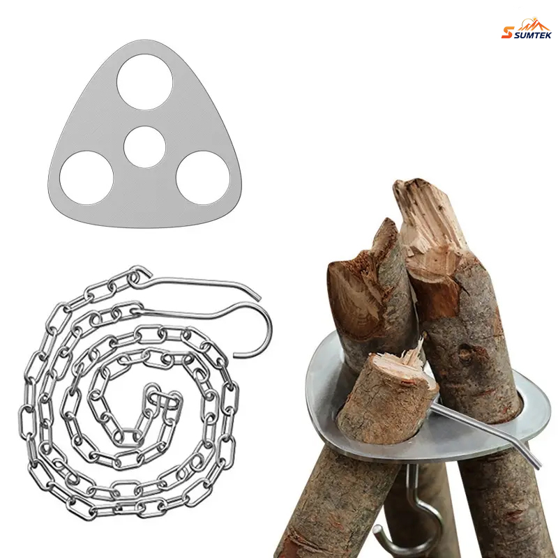 Stainless Steel Portable Campi - огляд і ціна Campfire Cooking
