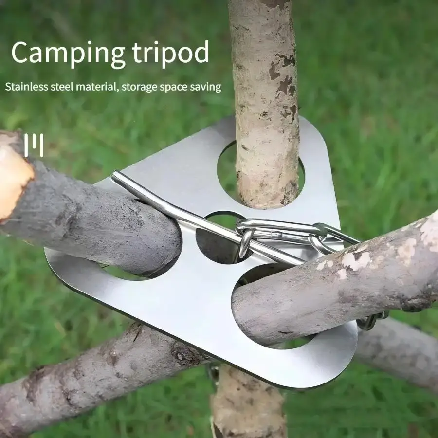 Stainless Steel Portable Campi - огляд і ціна Campfire Cooking